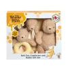 pooh gift set bear comforter & rattle